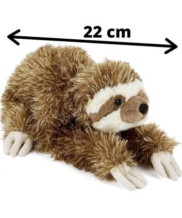 Zappi Co 25cm Plush Sleepy Sloth Toy - Safari Animals Collection for Kids - Buy Online on GoSupps.com