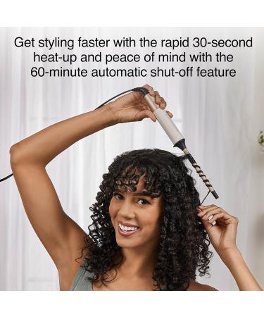 Remington Shea Soft 1/2 Curling Wand - Advanced Ceramic Curling Iron with Shea Oil 8 Heat Settings & Auto Shut-Off - Smooth Curls & Quick Heat Up - Buy Online on GoSupps.com