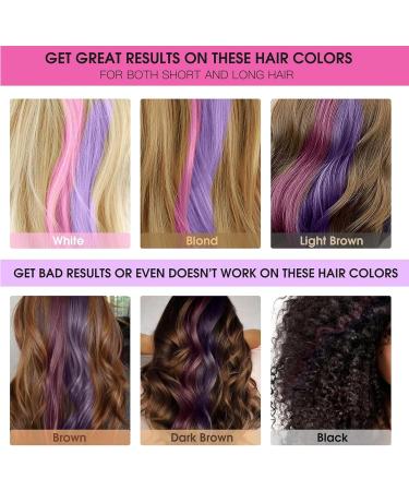 Gireatick 10 Colors Hair Chalk Comb for Girls Kids Temporary Hair Color Dye for Girls Kids Gifts on Valentine's Day Cosplay for Age 8-12 Washes Out Easily Non-Toxic and Safe for All Ages Including - Buy Online on GoSupps.com