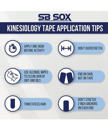 SB SOX Cotton Kinesiology Tape - Latex-Free & Water Resistant (16ft Roll) | Easy to Apply for Muscles/Joints, Long-Lasting Support | Ideal for All Activities - Nude - Buy Online on GoSupps.com