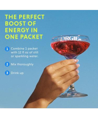 GORGIE Bestsellers Variety Sugar-Free Natural Energy Drink Mix On the Go Powder Healthy Energy Drinks - Green Tea Caffeine Biotin B Vitamins -150mg Caffeine L-Theanine Vegan & Low Calorie (Pack of 12) - Buy Online on GoSupps.com