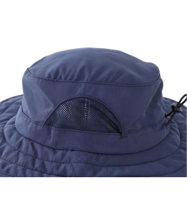 Connectyle Kids UPF 50+ Wide Brim Mesh Sun Hat in Navy - Sun Protection for Beach Play - Buy Online on GoSupps.com