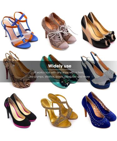 Sole Shoes Stickers: Crystal Clear Self-Adhesive Protectors for High Heels - 3 Rolls (5.9 x 15.7 Inches) - Buy Online on GoSupps.com
