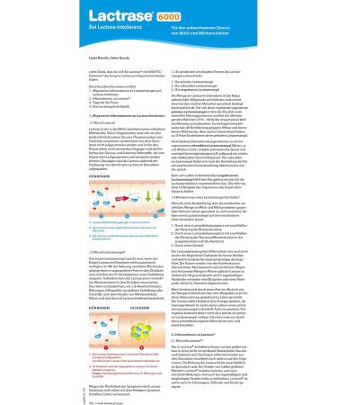 Pro Natura Lactrase 6000 - 60 Lactase Capsules for Lactose Intolerance | Enjoy Milk & Dairy Products Carefree - Buy Online on GoSupps.com