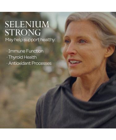 Solaray Yeast Free Selenium 100mcg - Immune & Thyroid Support - 90 VegCaps - Buy Online on GoSupps.com