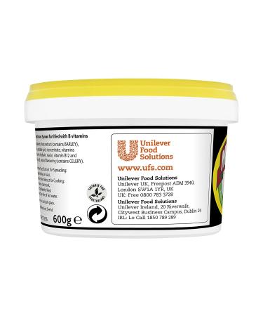 Marmite Yeast Extract Tub 600g - Savory Spread 1.32lb (Pack of 1) - Buy Online on GoSupps.com