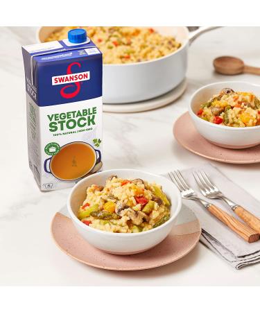 Swanson 100% Natural Gluten-Free Vegetable Stock 32 Oz Carton - 1 Pack - Buy Online on GoSupps.com