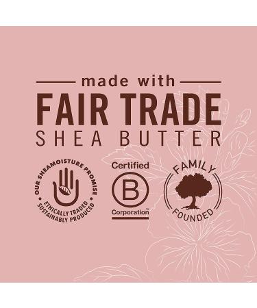 SheaMoisture Bath Body & Massage Oil - 8 fl oz | Gluten-Free Vitamin E, Coconut & Hibiscus - Buy Online on GoSupps.com