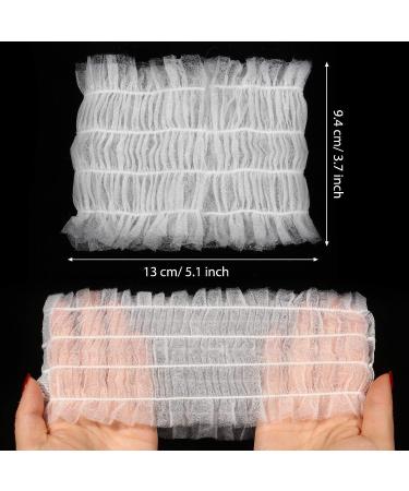 Chuangdi 100 Pieces Disposable Spa Headbands - Soft Non-Woven Facial Hair Bands for Women and Girls - Buy Online on GoSupps.com