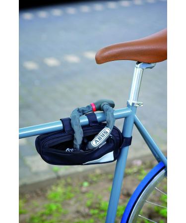 ABUS Oryde ST 2200 Bicycle Frame Bag - 1.2L Velcro Fastening - Compact Black Cycling Accessory - Buy Online on GoSupps.com