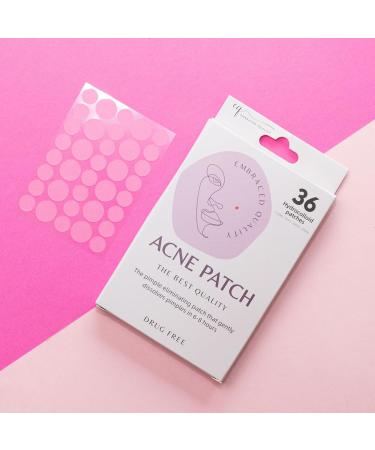 Best Acne Patch | Drug-Free Hydrocolloid Pimple Eliminator for Face Body & Back - Day & Night Use - Buy Online on GoSupps.com