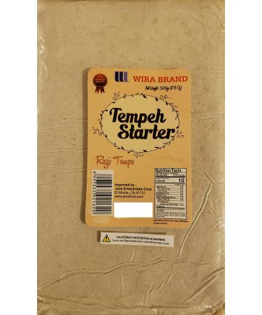 Wira Brand Ragi Tempeh (Tempeh Starter) - 17.6oz (Pack of 1), 1.1 Pound (Pack of 1)