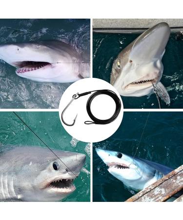 Stainless Steel Shark Rig with Tuna Hooks | Deep Sea Fishing Leader Rig 10/0 - 2 Packs - Buy Online on GoSupps.com