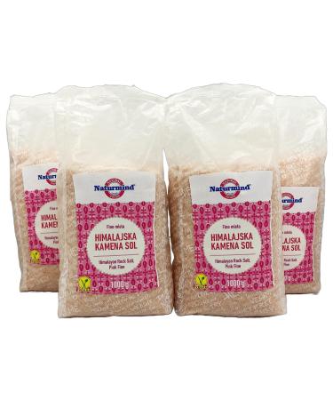 Premium Himalayan Salt - 500g | 4 Pack Pure and Natural Himalayan Salt | Healthy Choices | Versatile Uses | Ideal for Cooking Seasoning and More
