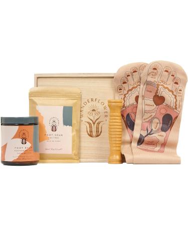 Wanderflower Down To Earth Reflexology Set Peppermint And Tea Tree - Buy Online on GoSupps.com