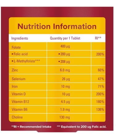 Seven Seas Pregnancy 2 with Folic Acid - Complete Nutrition for All Stages - Buy Online on GoSupps.com