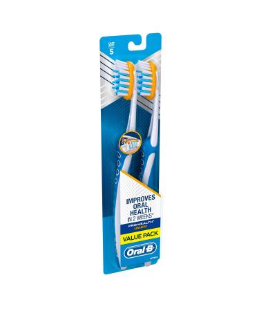 Oral-B Pro-Flex Toothbrush | Clinical Pro-Health | Soft Bristles | 2 Count - Buy Online on GoSupps.com
