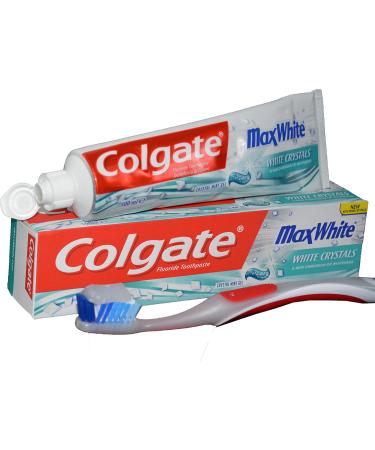  Colgate Colgate Max White Pack of 6 white crystals 100 ml - Buy Online on GoSupps.com