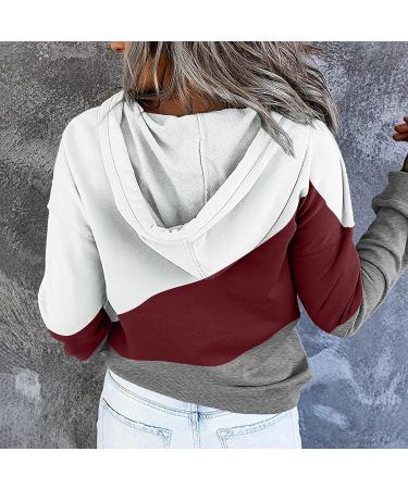 Hemlock Women Color Block Mama Life Print Hoodie - Red, 3X-Large - Buy Online on GoSupps.com
