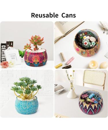 Buy Ttrwin 4er Fragrance Candle Gift Set - Lemon Lavender Cowardly Rose | Natural Soy Wax | 100% Eco-Friendly | 30 Hours Burn Time | Perfect Gifts for Mother Grandmother Woman Friend | International Shipping - Buy Online on GoSupps.com