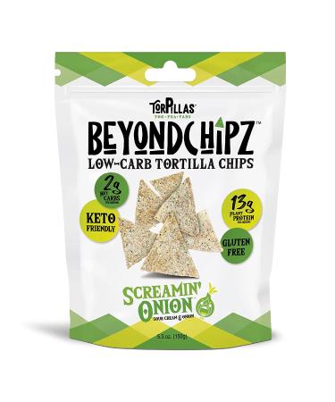 BeyondChipz Keto Tortilla Chips - Low Carb, High Protein, Gluten Free, Grain Free | Ultimate Sampler Pack (4 Pack) 5.3oz Bags - Buy Online on GoSupps.com