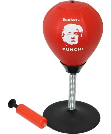 Donald Trump Desktop Punching Bag - Stress Relief Boxing Novelty Gift - Buy Online on GoSupps.com