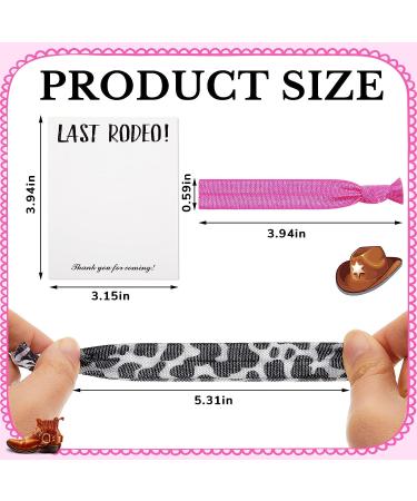 Cowgirl Bachelorette Hair Ties - 30 Pieces - Last Rodeo Favors & Gifts - 3 Styles - Buy Online on GoSupps.com