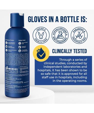 Gloves In A Bottle Psoriasis Eczema Relief Cream Set - Shielding Lotion for Women Men 6 Months Old/Older Babies- Cracked Hands Repair Cream (Original 8 oz + Botanical 3.4 oz) - Buy Online on GoSupps.com