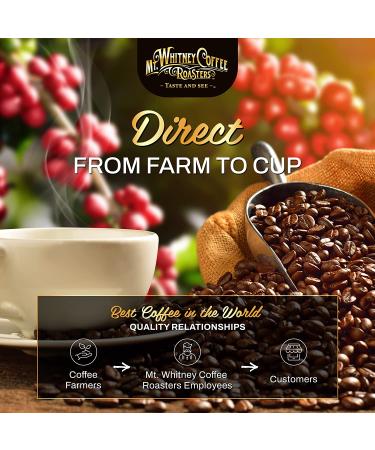 Organic Guatemala Adiesto Medium Roast Coffee - Mt. Whitney Roasters 12 oz Whole Beans - Buy Online on GoSupps.com