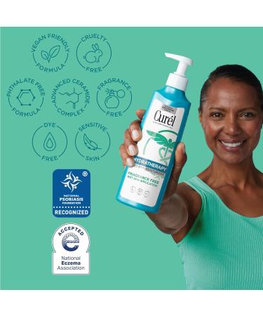 Curel Hydra Therapy In Shower Lotion Wet Skin Moisturizer for Dry or Extra-dry Skin with Advanced Ceramide Complex 12 Oz Pack of 2 - Buy Online on GoSupps.com