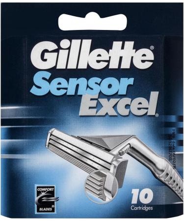 GILLETTE Sensor EXCEL Blades 5'S - Premium Quality Replacement Blades - Buy Online on GoSupps.com