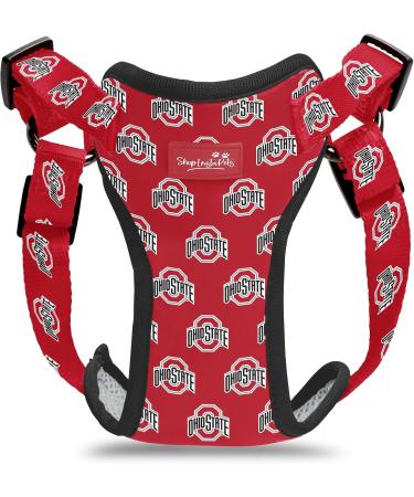 Ohio State Buckeyes Extra Small NCAA Dog Harness | Adjustable Comfortable & Durable | Official Licensed Product | Perfect Gift Idea - Buy Online on GoSupps.com