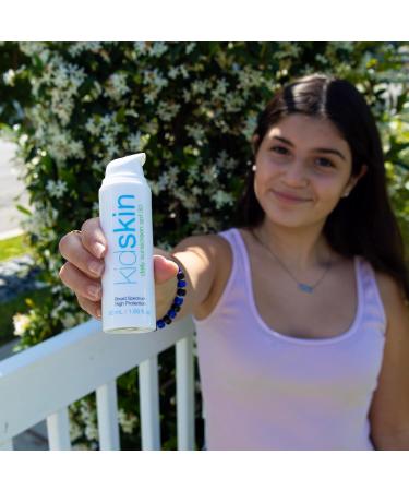 Kidskin Kids Sunscreen SPF30 | Natural UV Protection with Red Algae & Zinc Oxide | Broad Spectrum Sunblock for Kids | USA Made Safe & Effective Sun Cream - Buy Online on GoSupps.com