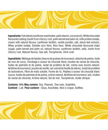 Love Good Fats Bars - Lemon Mousse - Keto-Friendly Protein Bar - Low Sugar, Low Carb, Non GMO - Gluten & Soy Free - 12 Count Pack - Buy Online on GoSupps.com