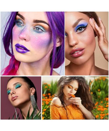 15-Shade Purple Eyeshadow Palette | Highly Pigmented Matte & Glitter Shades | Long-Lasting, Waterproof Makeup for Women - Buy Online on GoSupps.com