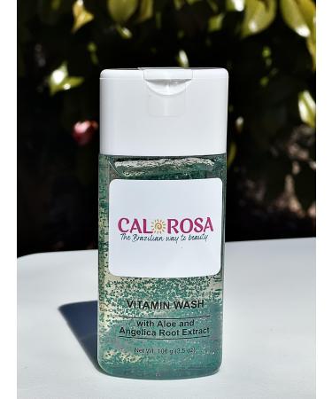 Calorosa Vitamin Wash with Aloe and Angelica Root Extract Paraben Free Vegan Gluten Free 3.5 oz