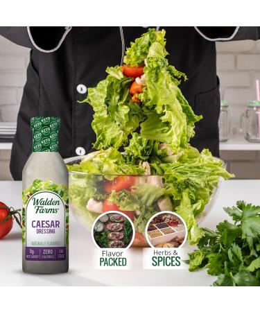 Walden Farms 355ml Caesar Salad Dressing - Buy Online Now - Buy Online on GoSupps.com