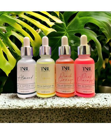 TNBL Lemon Nail & Cuticle Oil Dropper 30ml - Hydrating and Nourishing Formula - Buy Online on GoSupps.com