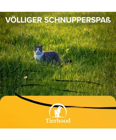 Tierhood Drag Line for Dogs & Cats - 5m/10m/15m Lightweight Leash with 360 Carabiner & Hand Loop - Perfect for Small Dogs & Cats - Buy Online on GoSupps.com
