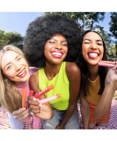 Tower 28 JuiceBalm Tinted Lip Balm - Hydrating Vegan Lip Color with Shea Butter & Marula Oil - Clean Cruelty-Free Lip Care in Juicy Sheer Pink 0.09 Fl Oz - Buy Online on GoSupps.com