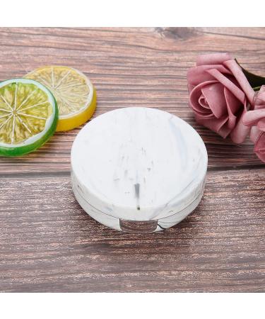 ZJchao Portable Contact Lens Container - 4 Colors Marble Design Eye Care Kit - Durable Plastic - Buy Online on GoSupps.com