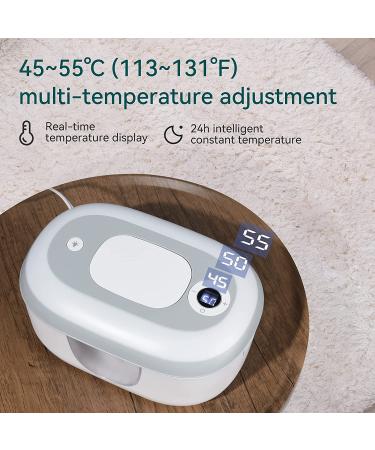 Babelio Baby Wipes Warmer with Night Light - Water Wipes Dispenser for Huggies, Pampers, Honest & More - Buy Online on GoSupps.com