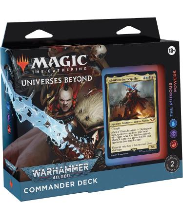 Magic The Gathering Warhammer 40k Commander Deck - Ruinous Powers Expansion - Buy Online on GoSupps.com