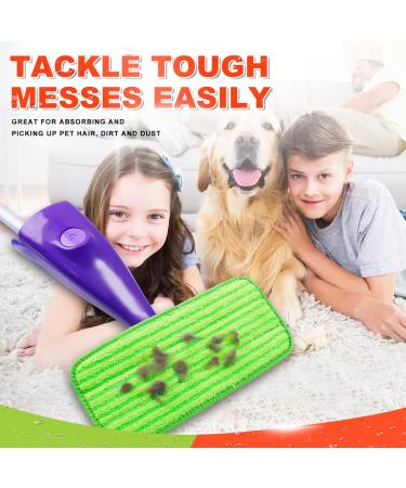 DAPPER Reusable Mop Pad Refills - 2 Pack Microfiber Pads for Swiffer WetJet Mop | Wet & Dry Floor Cleaning - Buy Online on GoSupps.com