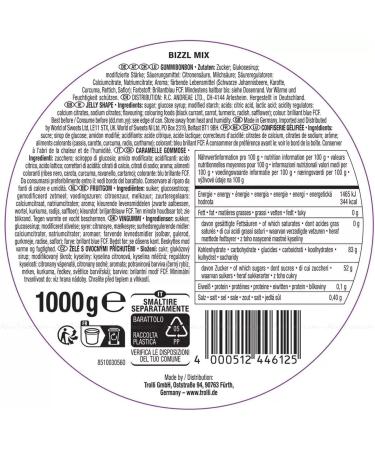 Trolli Bizzle MIX 1 KG - Buy Online on GoSupps.com