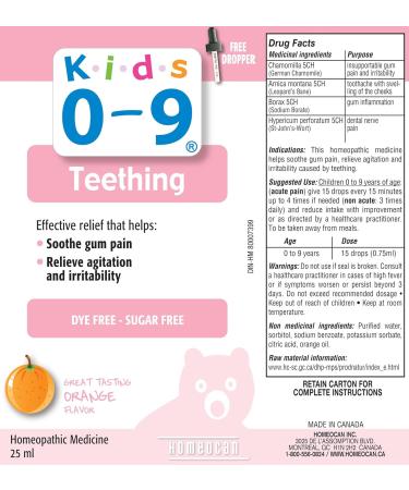 Teething 25 ml | Kids 0-9 - Buy Online on GoSupps.com