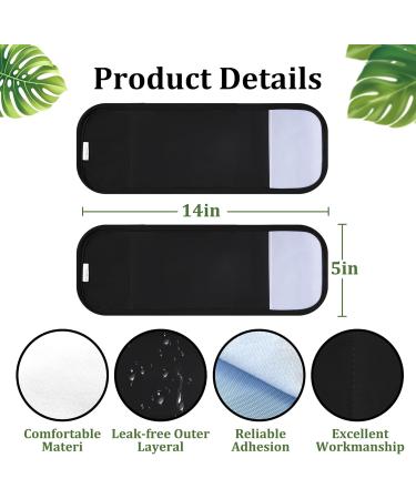 LEEKALOS Organic Reusable Castor Oil Pack for Feet | Foot Compression Wrap with Hooks & Loops | Best for Moisturizing & Relaxation - Buy Online on GoSupps.com