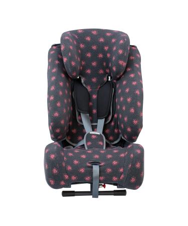 JANABEBE JYOKO KIDS Cover liner for car seat Compatible with Klippan Century and Triofix (Fluor Heart) KLIPPAN CENTURY FLUOR HEART KLIPPAN CENTURY Y TRIOFIX COMFORT