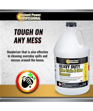Instant Power Professional Heavy Duty Urine Stain & Odor Remover - 128 Fl Oz - Effective Cleaning Solution for Pet Owners - Fast International Shipping - Buy Online on GoSupps.com
