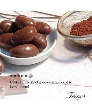 Friars Milk Chocolate Brazil Box - 600g Luxury Coated Peruvian Brazil Nuts | British Cocoa Hamper Gifts for Girlfriends Men Women Friends & Mothers | Romantic Gift Set for a Birthday & Valentine's Milk Chocolate Brazil Nuts Box - Buy Online on GoSupps.com